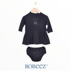 ROBEEZ | Navy | BABY GIRL SET | “You Are Amazing”